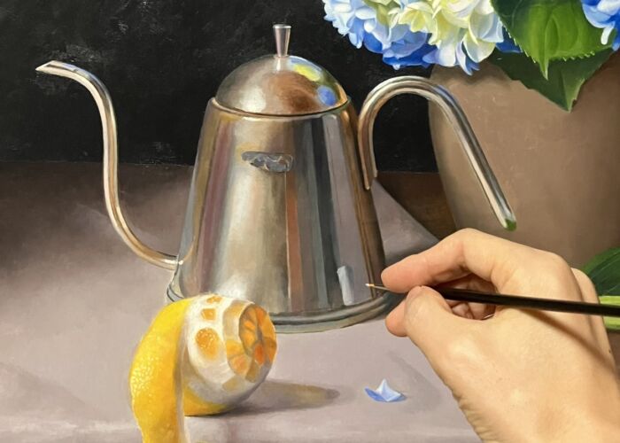 基礎から学ぶ油絵