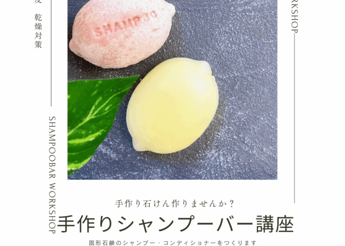 手作りシャンプーバー講座